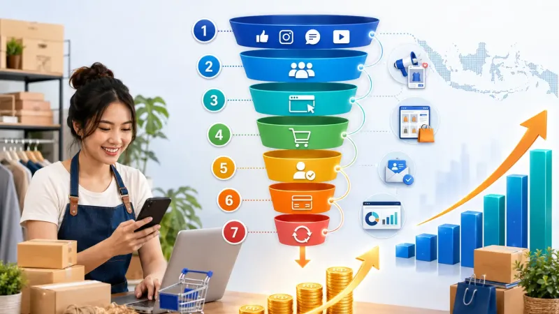 Digital sales funnel: seven steps to grow small business sales in 2026
