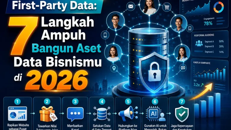 First-Party Data: 7 Langkah Ampuh Bangun Aset Data Bisnismu di 2026