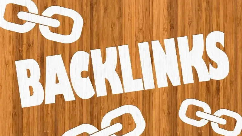 Network of digital connections representing link building and backlinks for website SEO