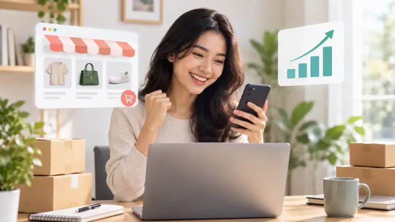 How to start selling online from scratch: 7 steps for beginners in 2026