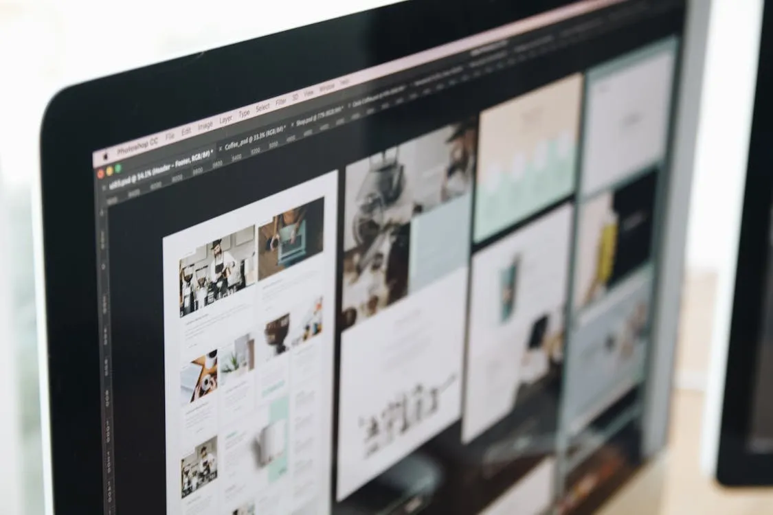Designing a website layout with a modern, responsive WordPress theme