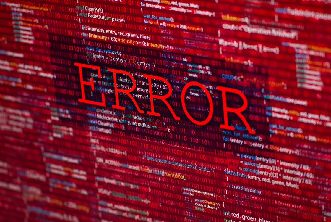 menghindari kesalahan website error