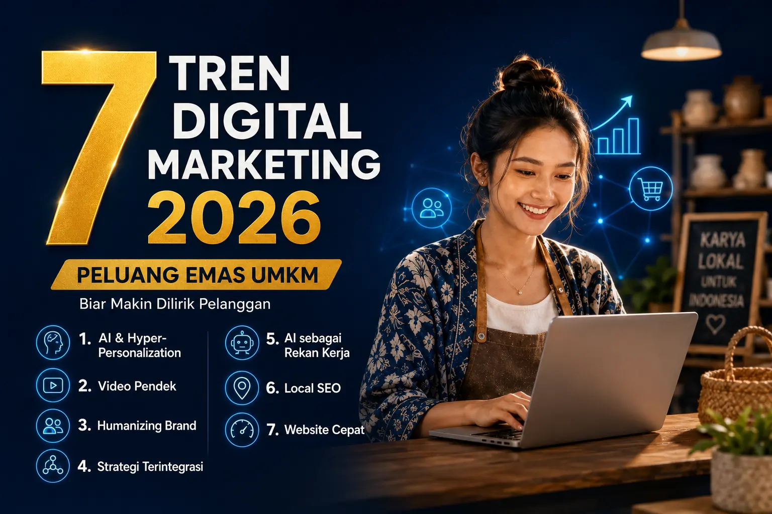 7 Tren Digital Marketing 2026: Peluang Emas UMKM Indonesia Biar Makin Dilirik Pelanggan