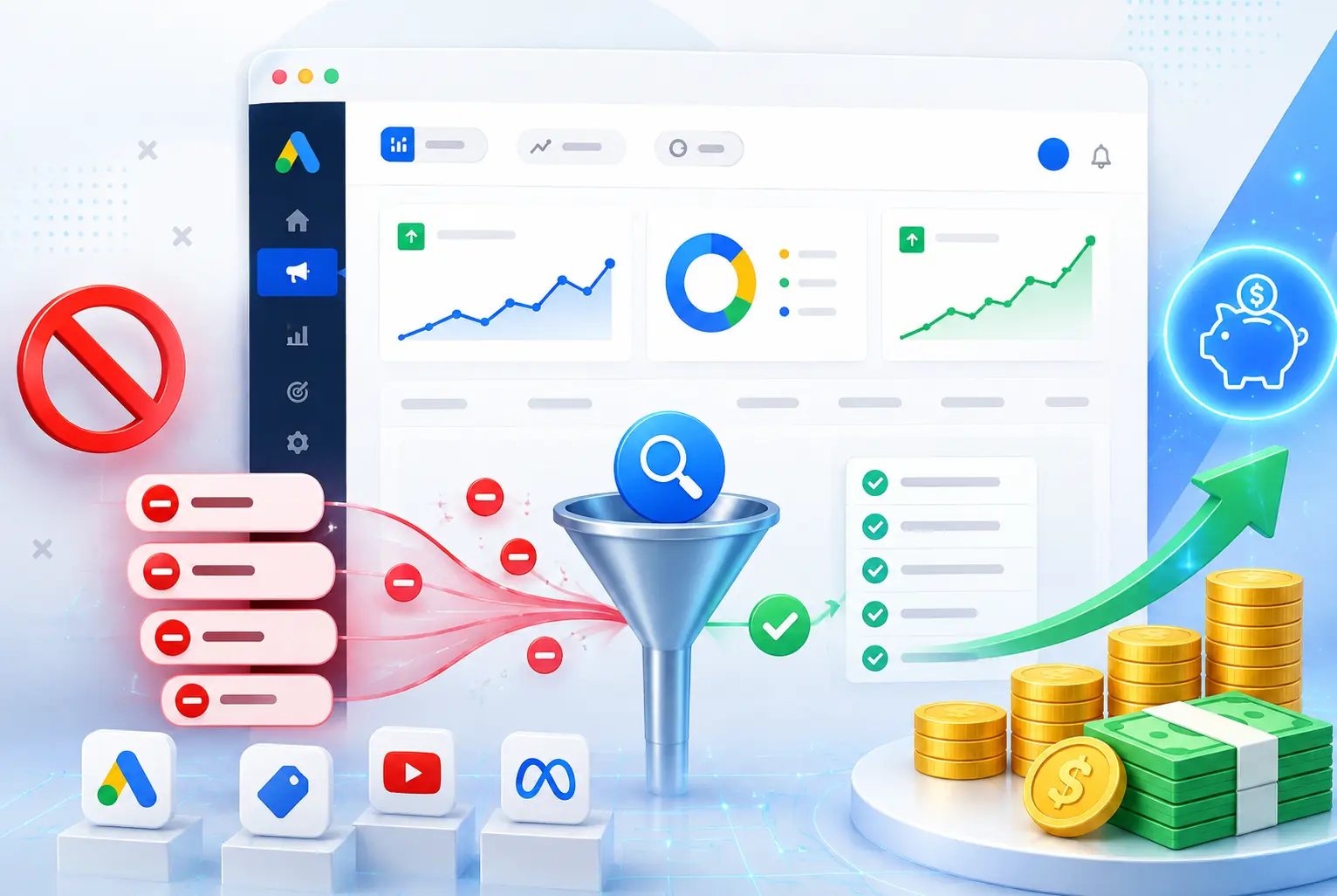 Kata Kunci Negatif: 8 Cara Ampuh Hemat Budget Google Ads 2026